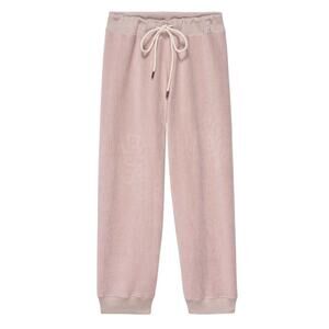The Great Corduroy Lantern Sweat Pant Joggers in Pale Pink Sz S